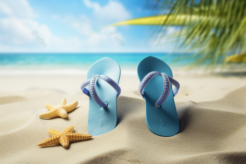 夏日沙滩高清图片天空白云蓝天,高清,摄影图,摄影图片,图片大全,摄影图免费下载